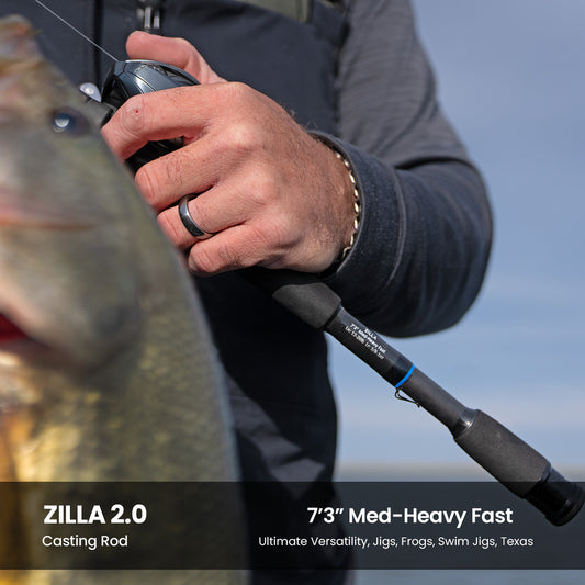 ZILLA 2.0 - 7'3" Med-Heavy Fast - Ultimate Bass Rod