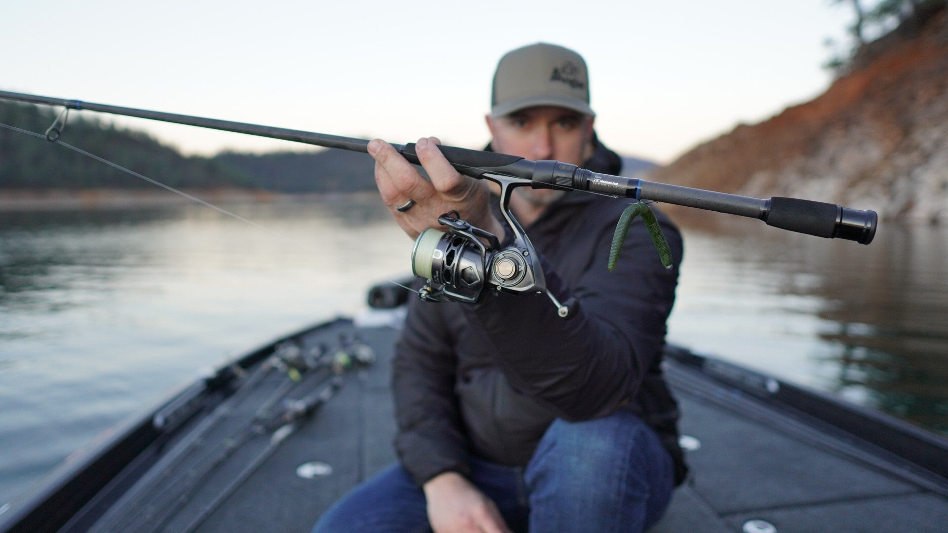 Custom Jig Rod for Bass Fishing - Hitter 7'6 HF – Alpha Angler